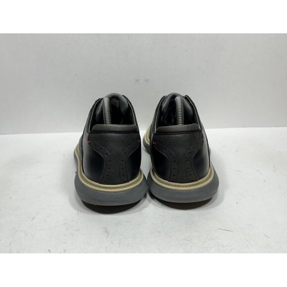 FootJoy Traditions Men's Size 9 M Black Leather Lace Up Golf Sneakers 57904 - Picture 4 of 10
